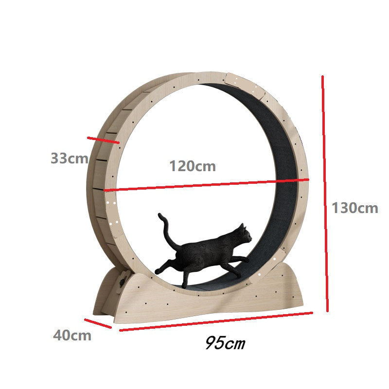 Transform Your Cat's Health with the Cat Silent Treadmill Roller
